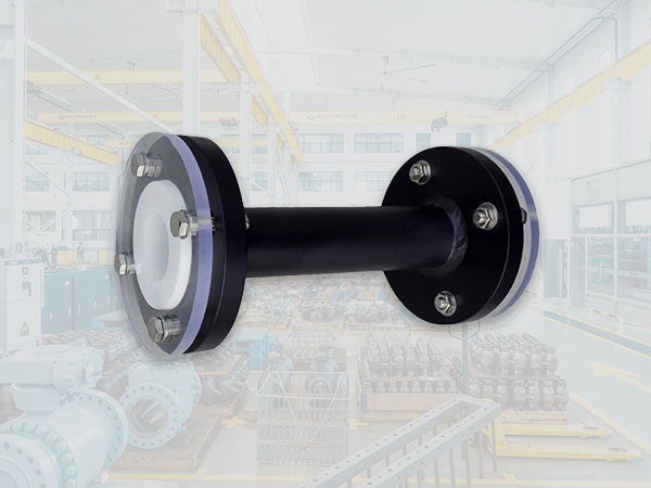 Fluorine-lined pipeline series