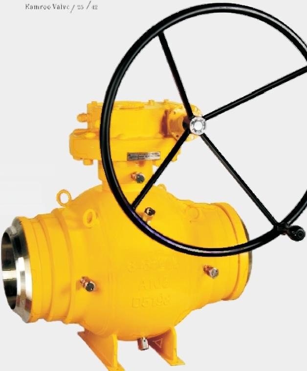 G型全焊接固定式球阀