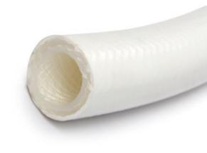 双层聚酯纤维编织增强硅胶管