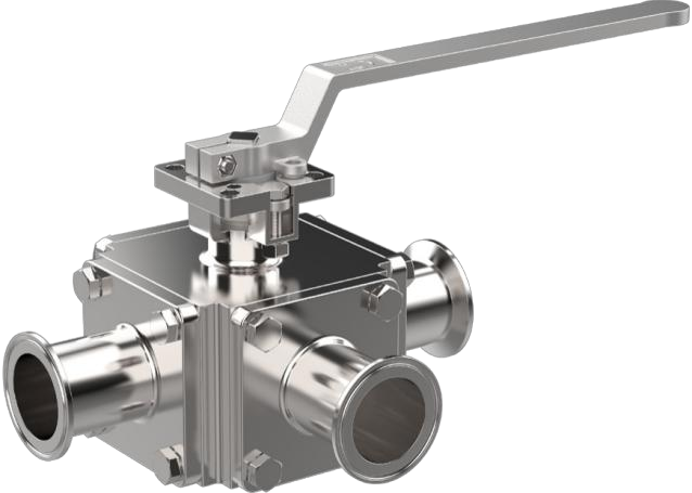 3通手动快装球阀（手动）