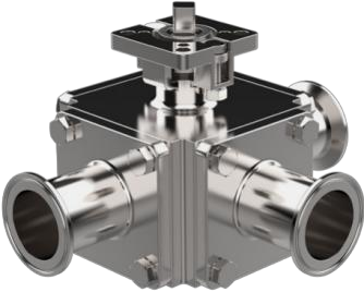 3通高平台快装球阀