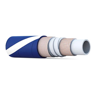 PET Braided Convoluted PTFE Hose TCPET