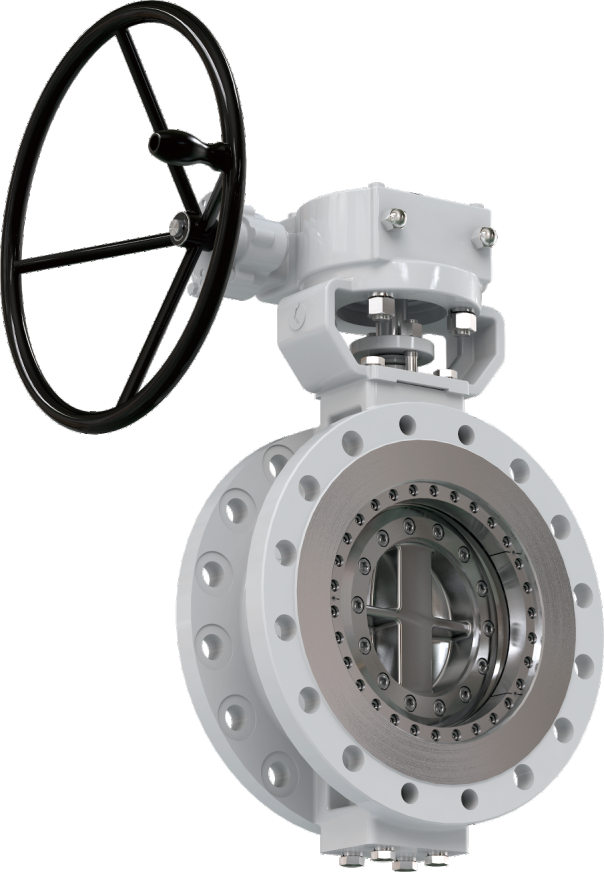 Bi-Directional Triple Eccentric Metal Hard-Seal Butterfly Valve, Flanged Type