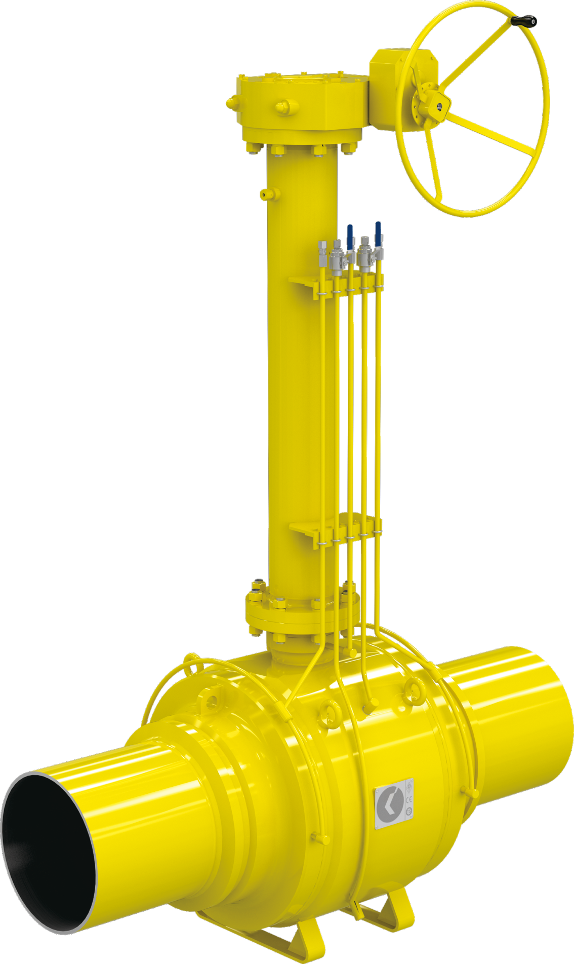 T-Type Buried Fully Welded Ball Valve