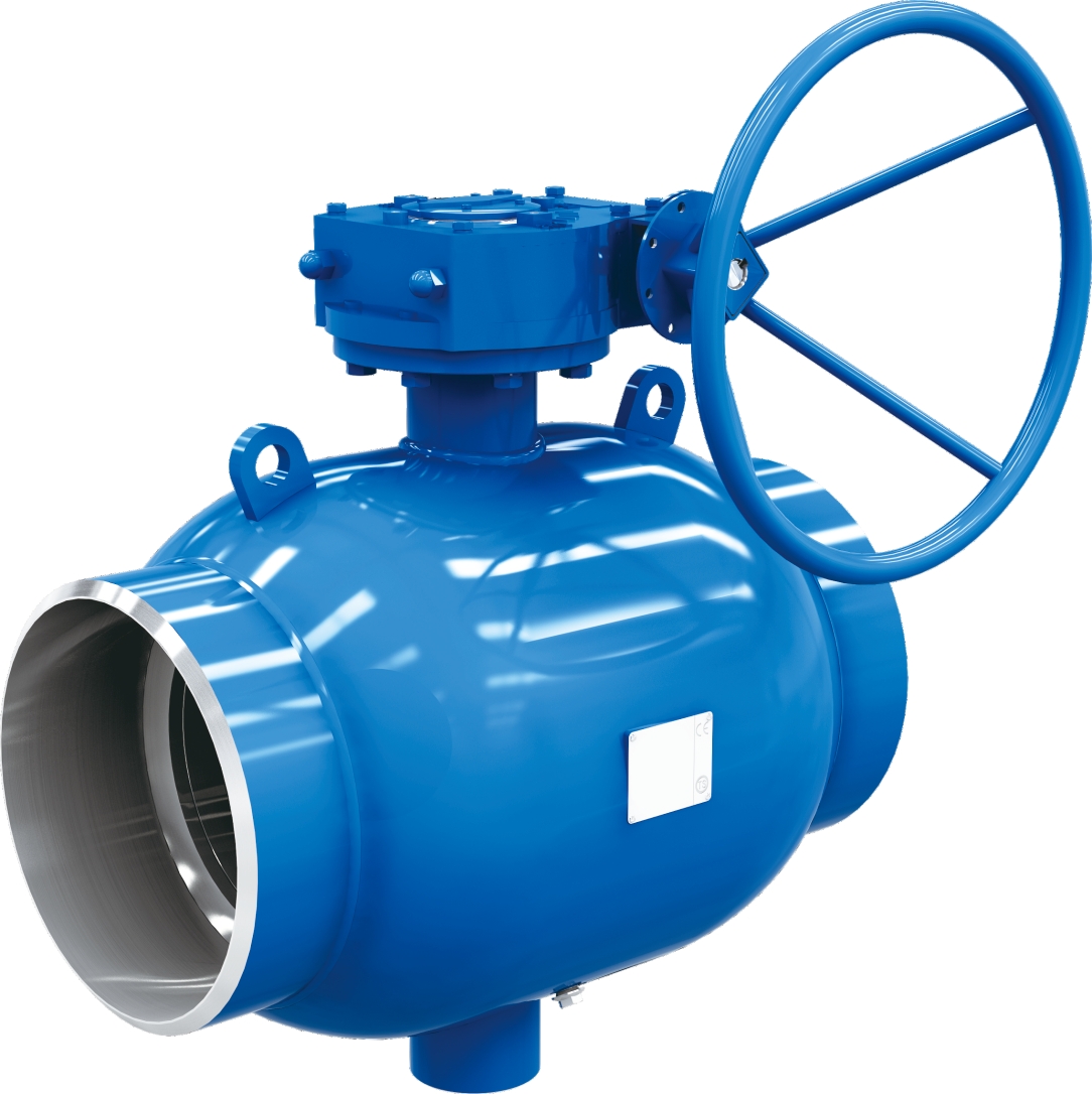 KML涡轮传动管焊球阀  焊接端